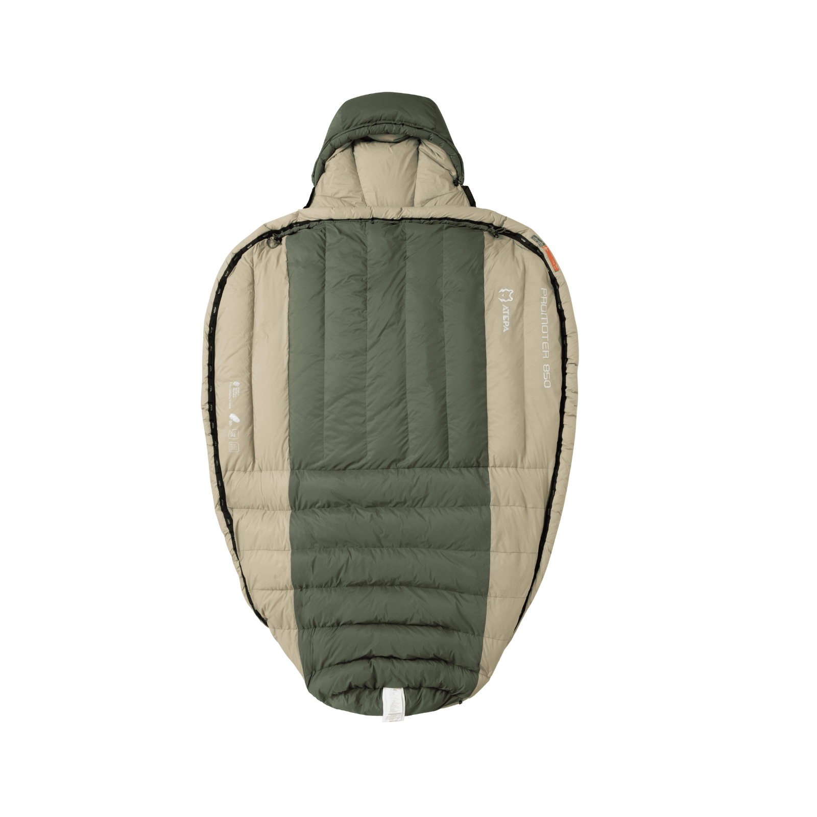 PROMOTER 2000 Single Mummy Down Sleeping Bag