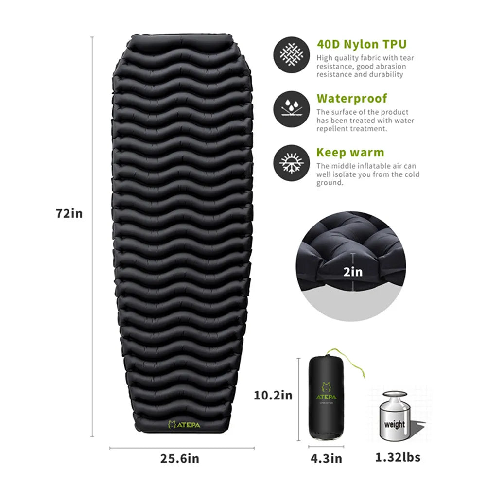 ATEPA ULTRA-LIGHT 600 Single Air Pad