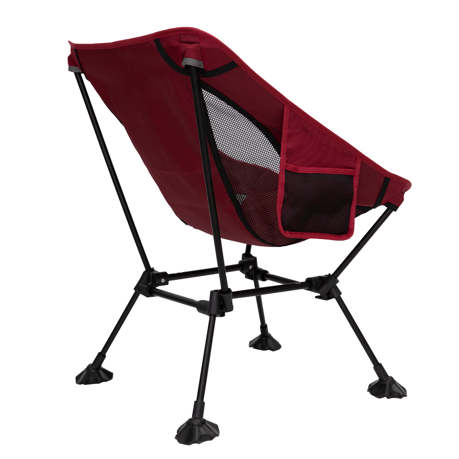 ATEPA Foldable Camping Chair Ultralight Square Tall Chair（2 Pack）