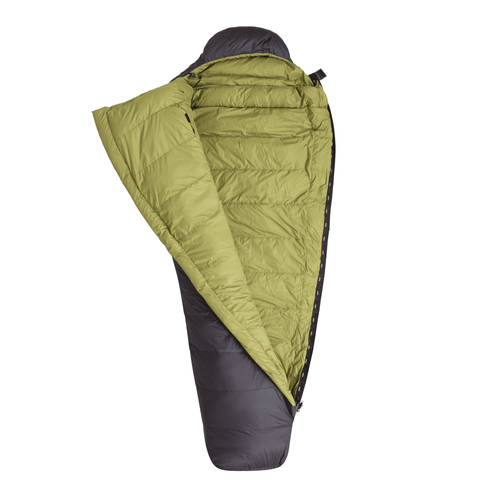 Coldmaster Down Mummy Sleeping Bag 9℉ / 42.8℉ Black