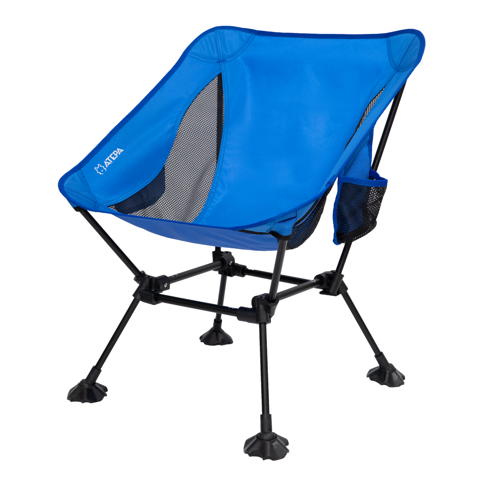 ATEPA Foldable Camping Chair Ultralight Square Tall Chair