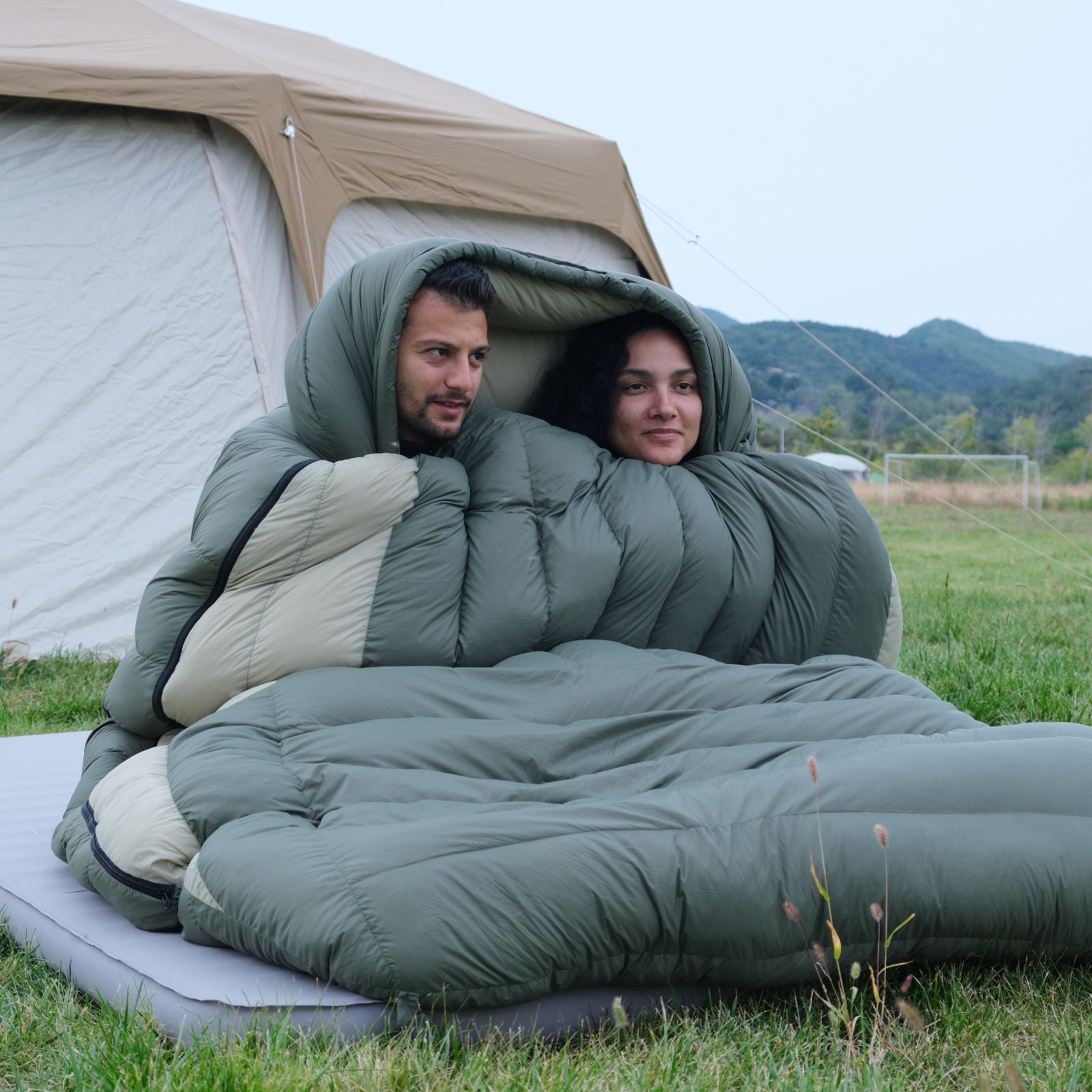 PROMOTER 2000 Double Mummy Down Sleeping Bag