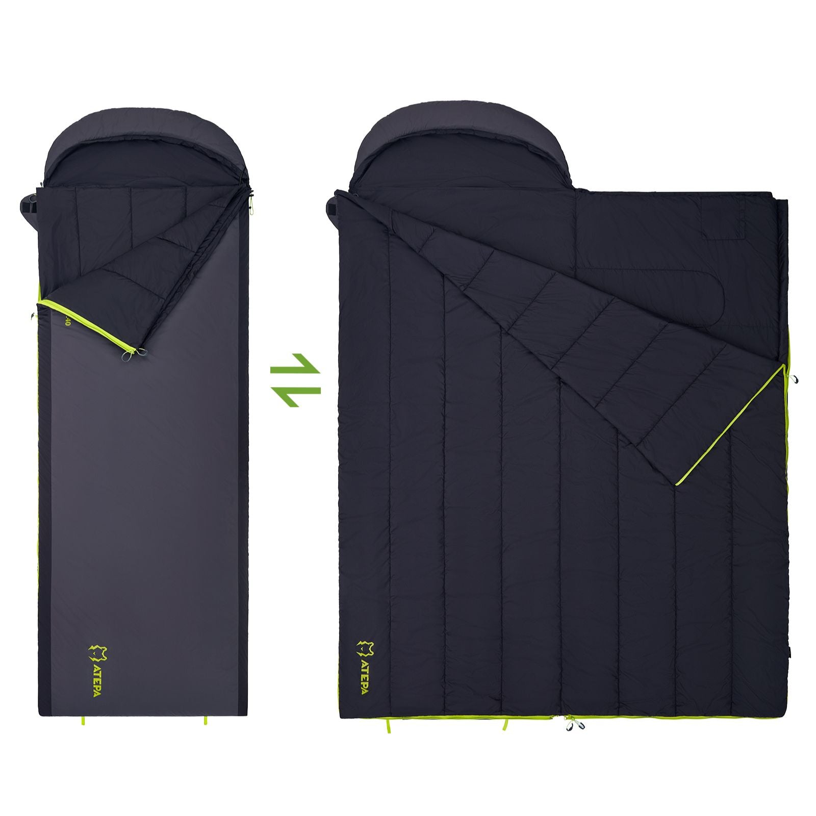 ATEPA VOLCANIC ROCK 240 3 in 1 Sleeping Bag