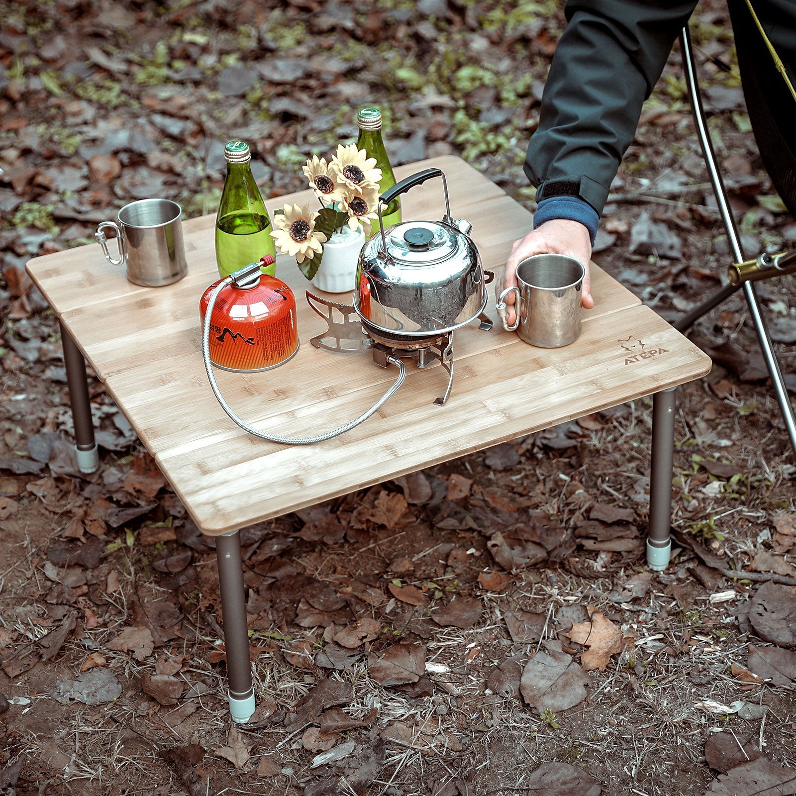 ATEPA BAMBOO Small Bamboo Table