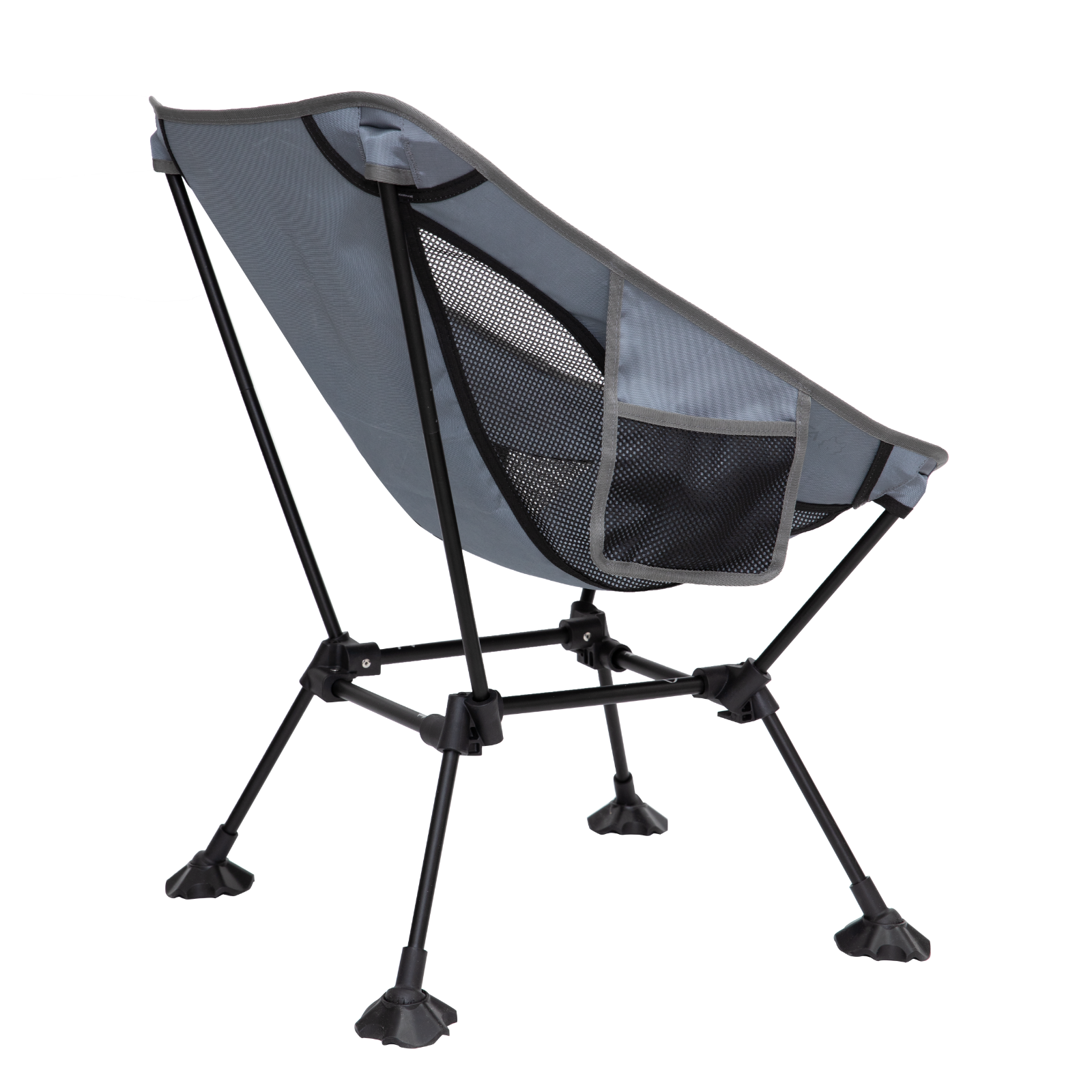 ATEPA Foldable Camping Chair Ultralight Square Tall Chair（2 Pack）