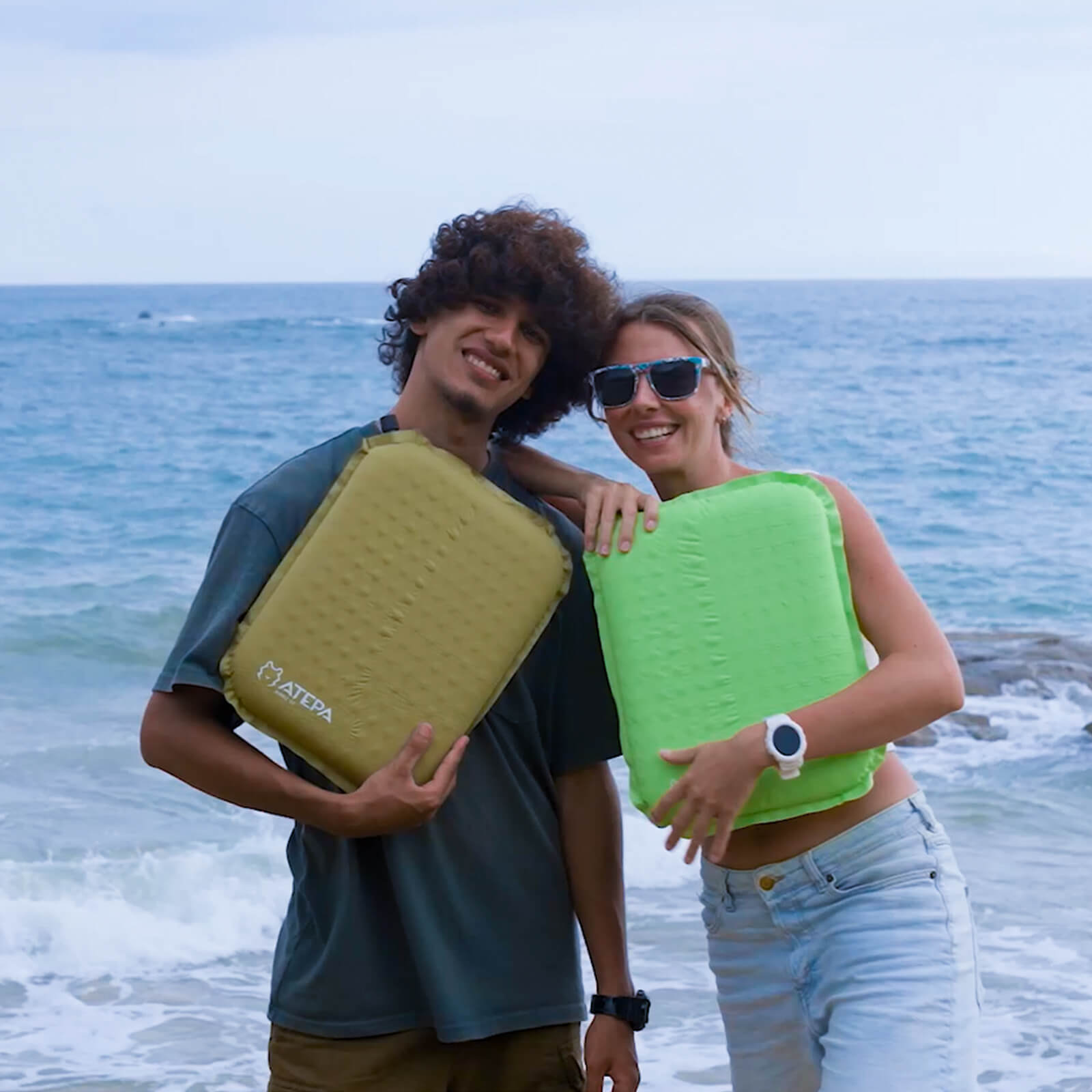 Inflatable Seat Cushion Lightweight with Memory Foam